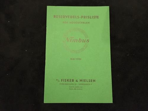 Nimbus Resevedeles-katalog 1935